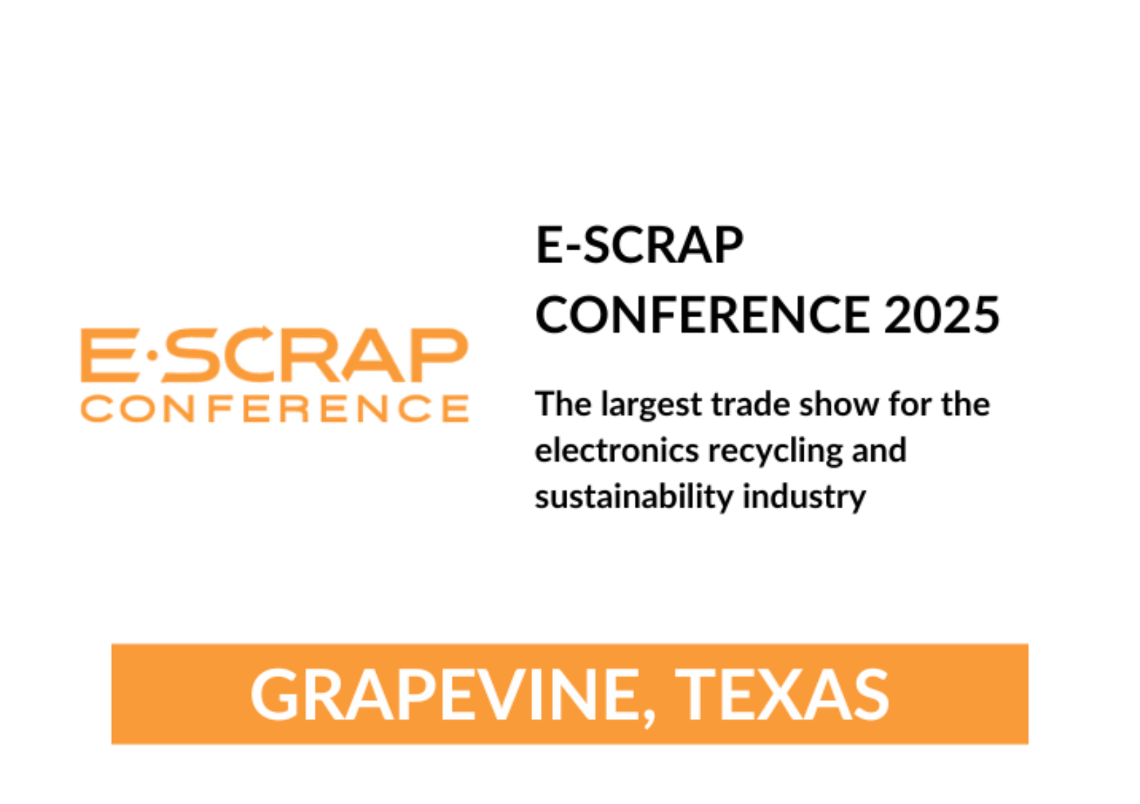 E-SCRAP CONFERENCE 2025